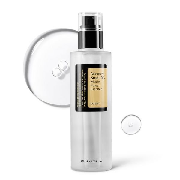 سحر الحلزون لعلاج الجفاف العميق؟ سر تصدر إيسنسكورس آر إックス (COSRX Advanced Snail 96 Mucin Power Essence) لفئة الإيسنس ال