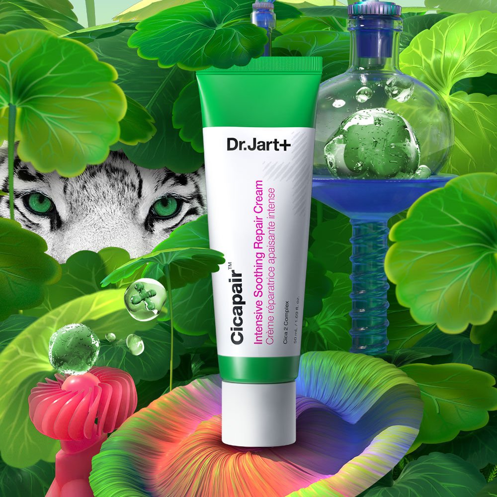 Why This Viral Green-to-Beige Dr. Jart+ Cicapair Tiger Grass Color Correcting Treatment Is Taking Over TikTok 🌿✨